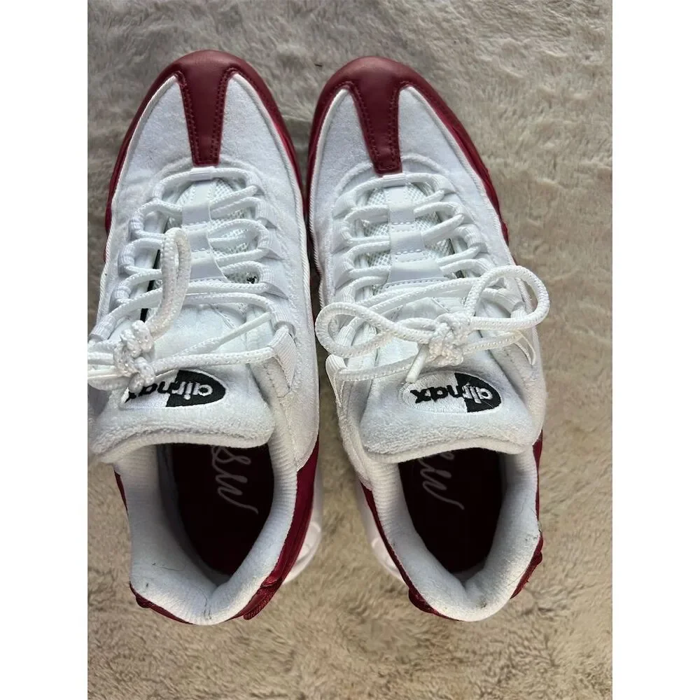 Nike Air Max 95 LX Women's Sneakers Red Size 8.5 Athletic Shoes